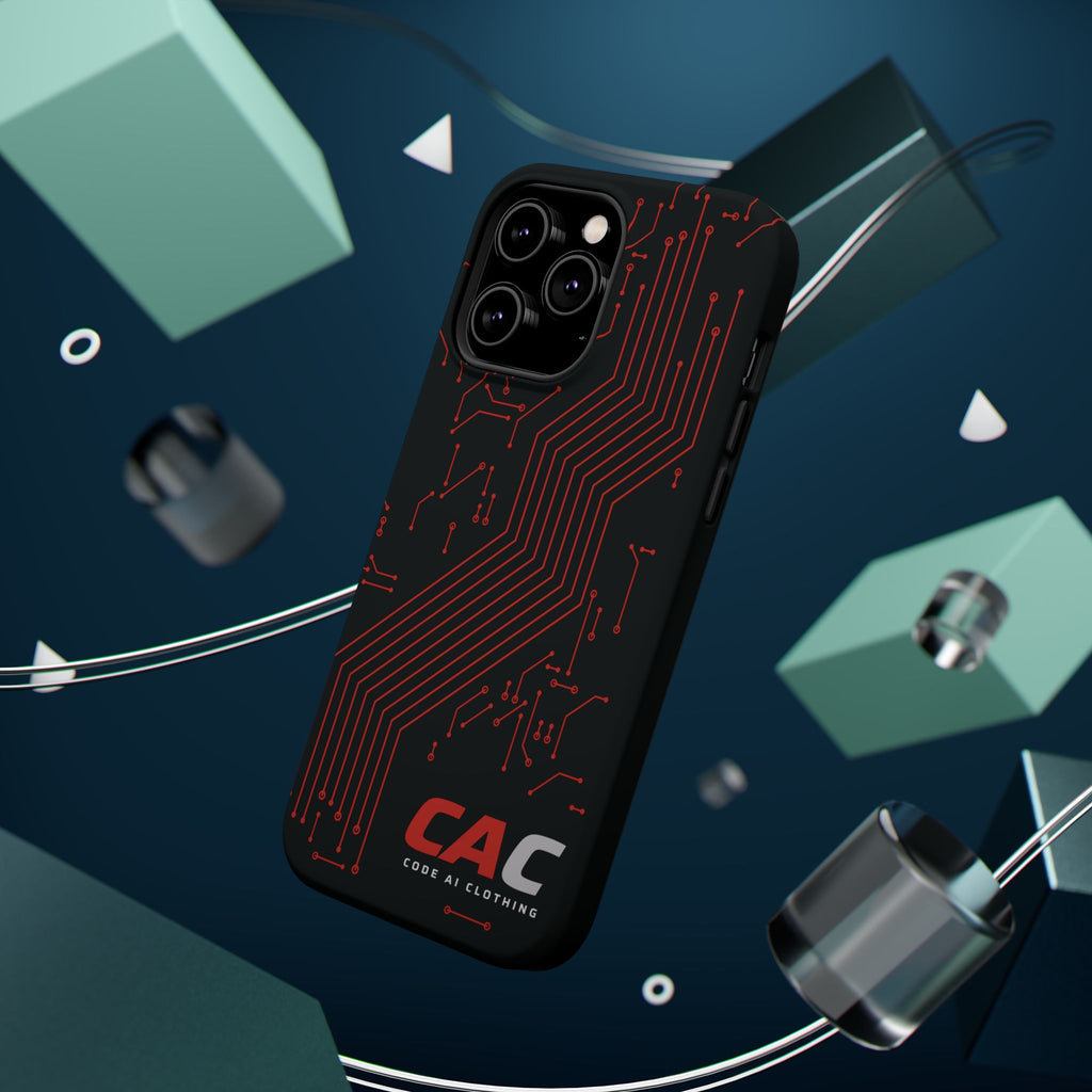 Code AI Circuit Phone Case