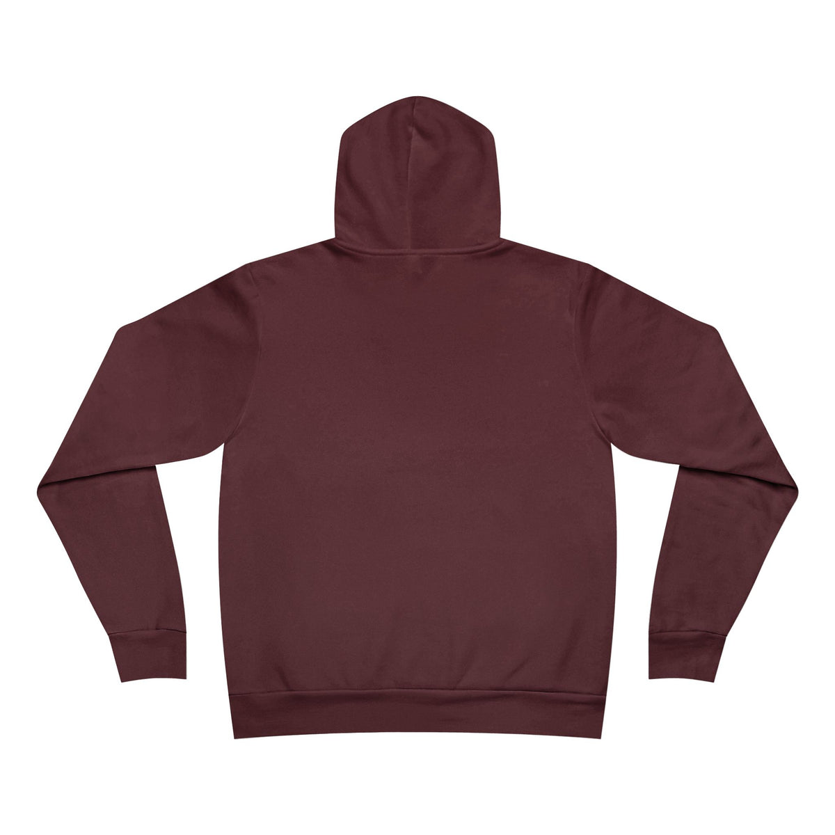 Red and white CodeAiclothing Sponge Fleece Pullover Hoodie