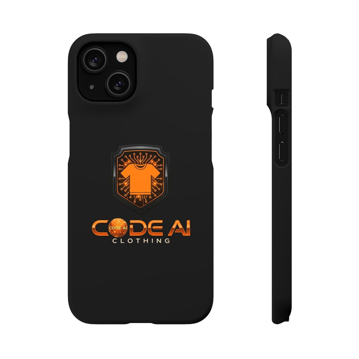 Orange and black cases