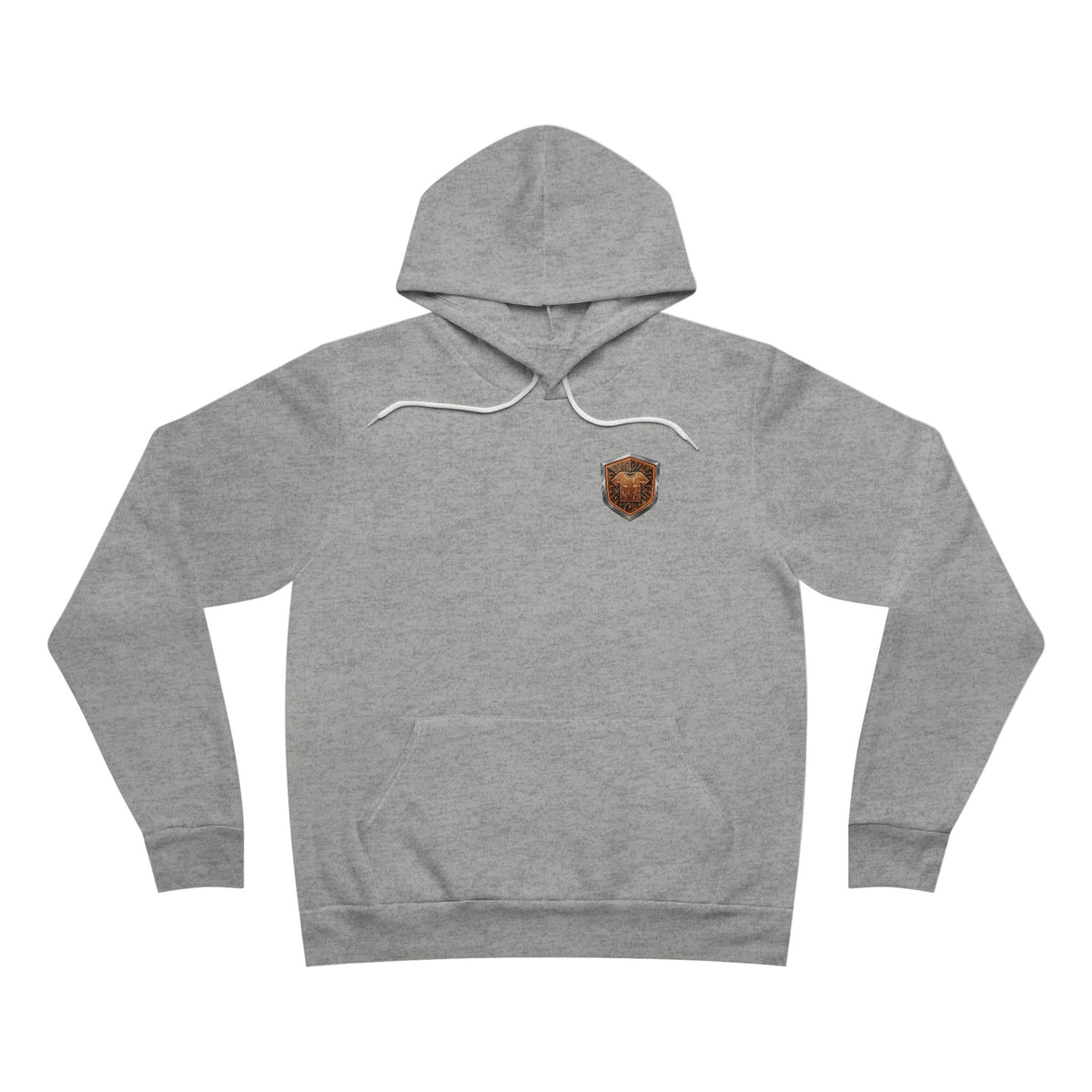 Bronze Shield Logo Hoodie