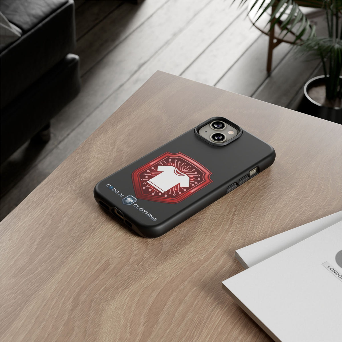 Red and White Code Case