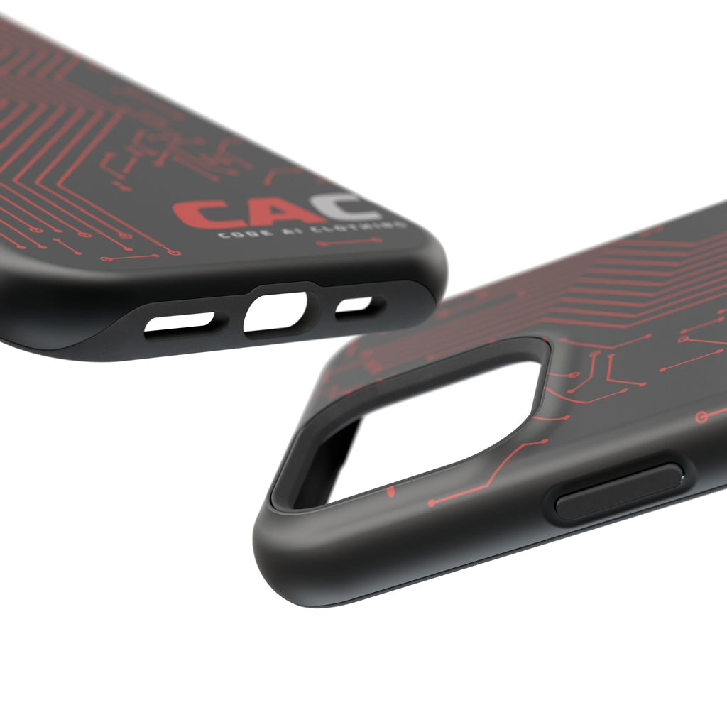 Code AI Circuit Phone Case