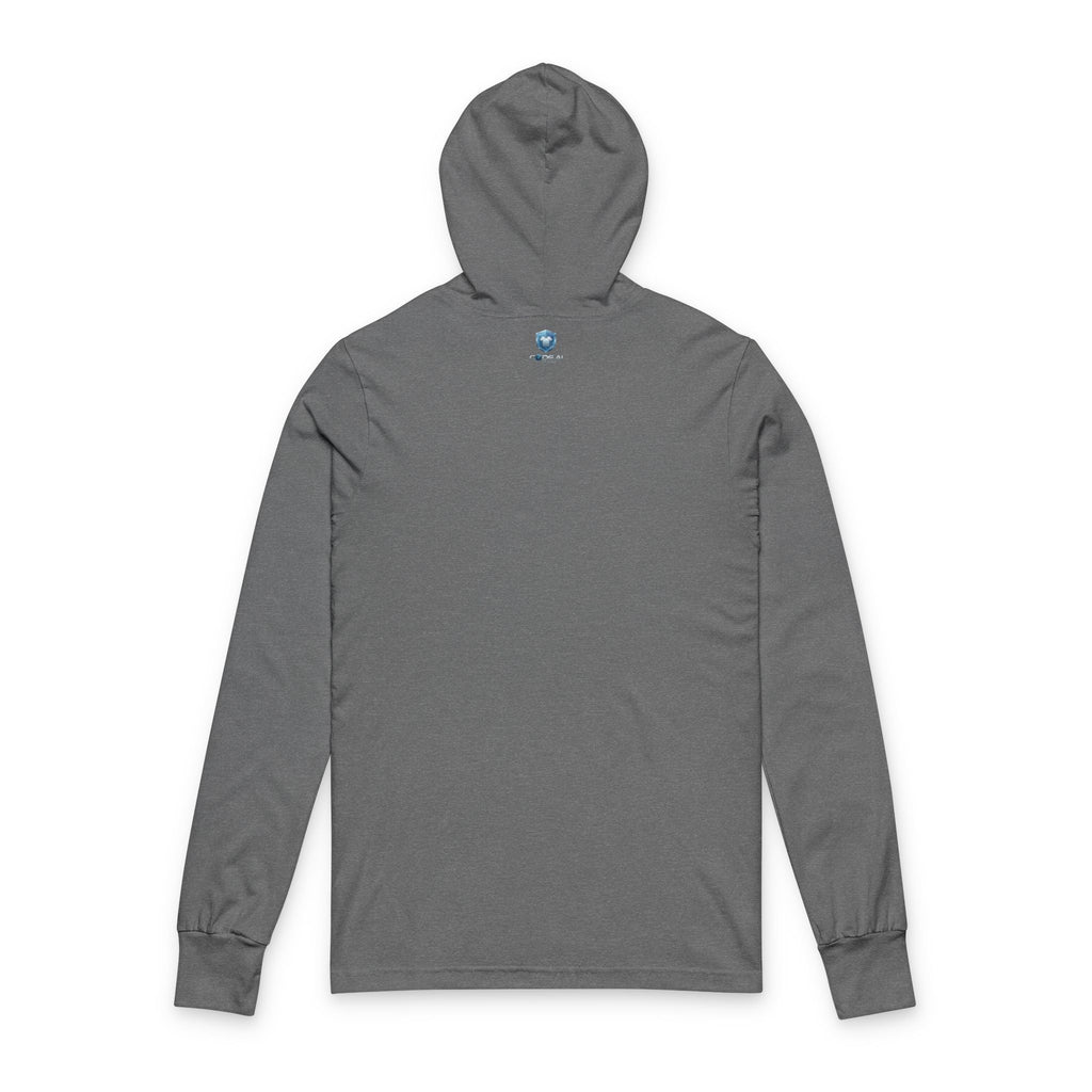 Wolf CodeAiclothing Hooded Long Sleeve Tee