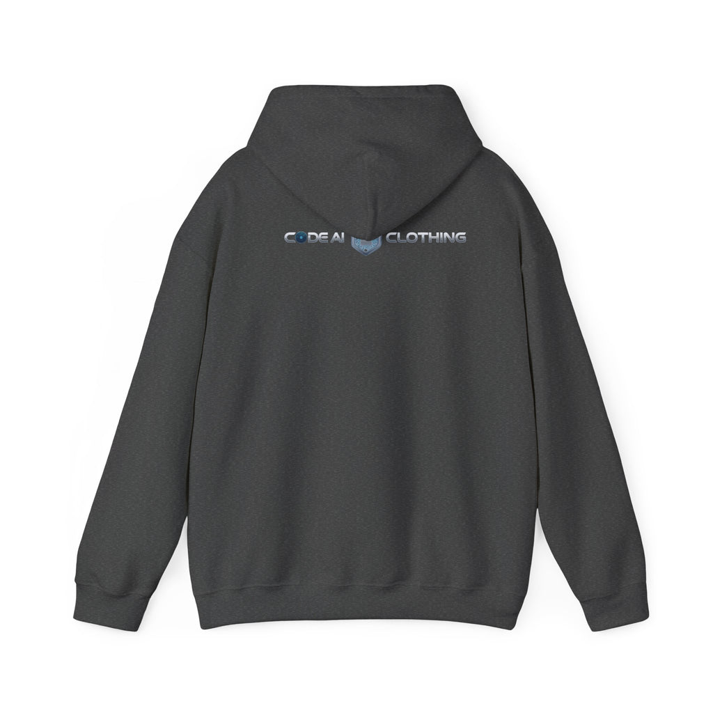 Code AI Logo Hoodie — Programmer Tech Pullover