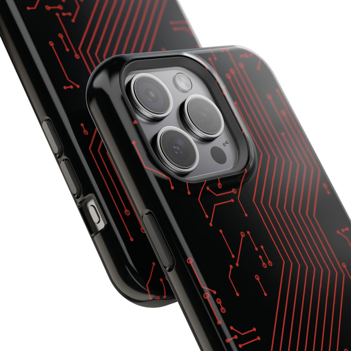 Code AI Circuit Phone Case