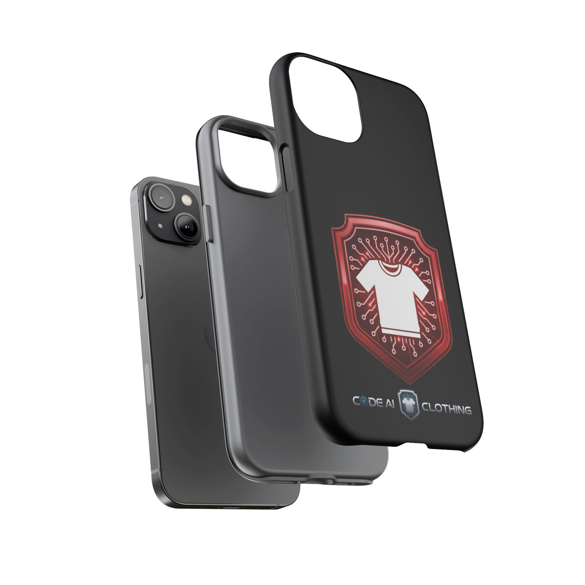 Red and White Code Case