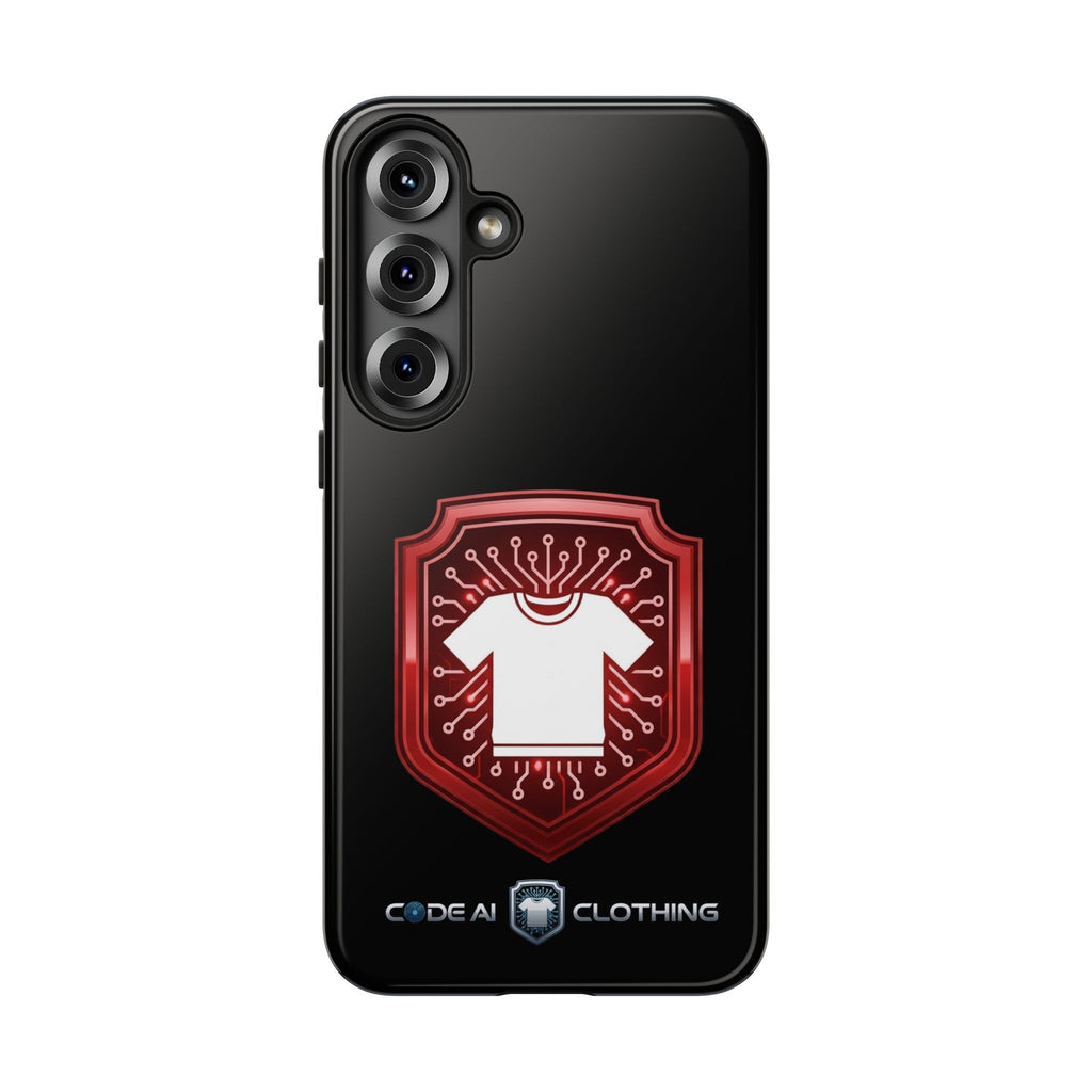Red and White Code Case