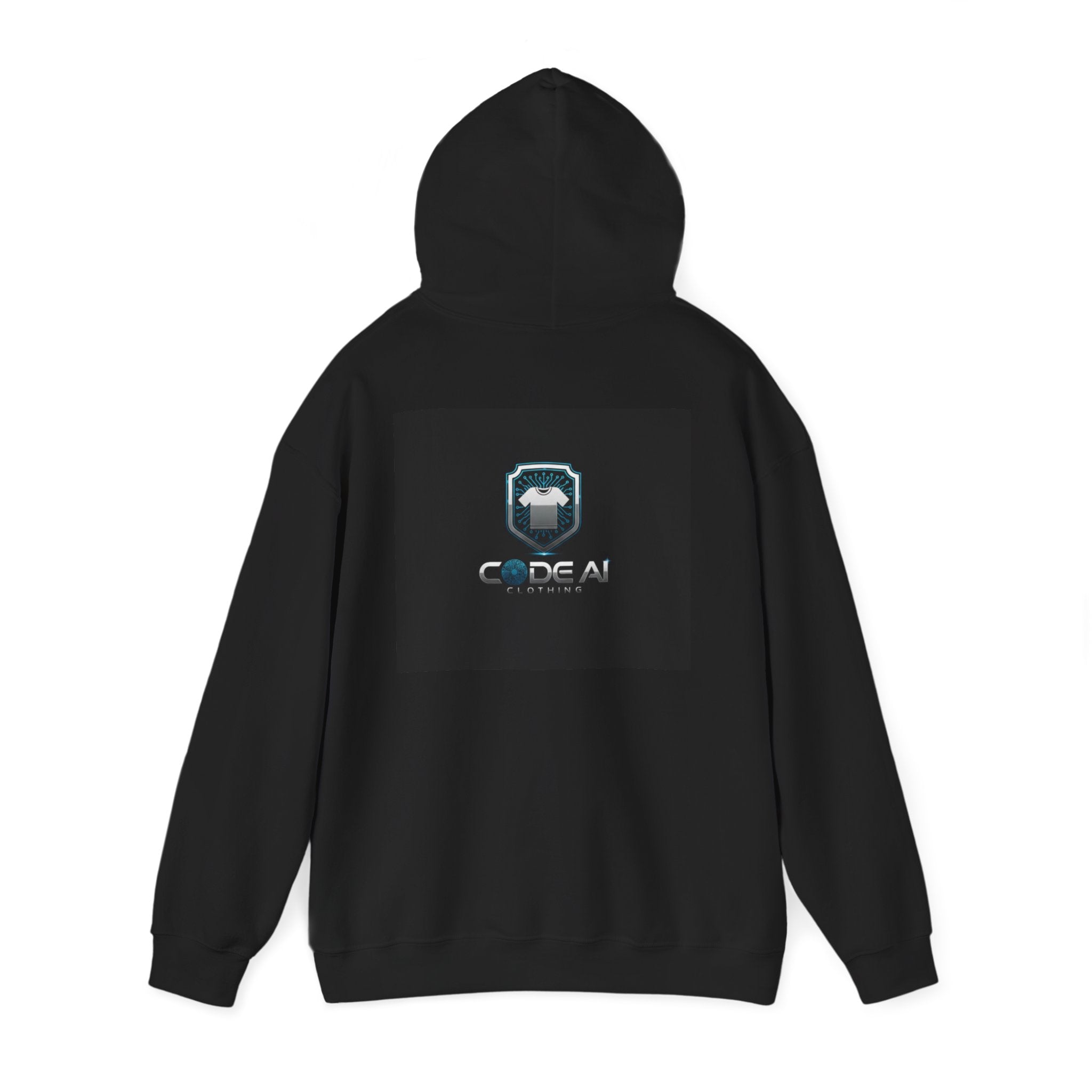 Code AI Logo Hoodie — Programmer Tech Pullover