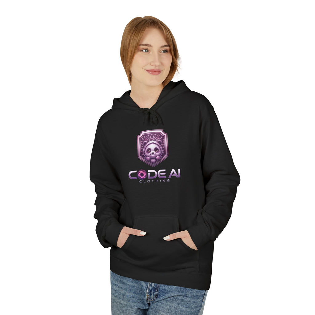 Panda’s CodeAiclothing Fleece Hoodie