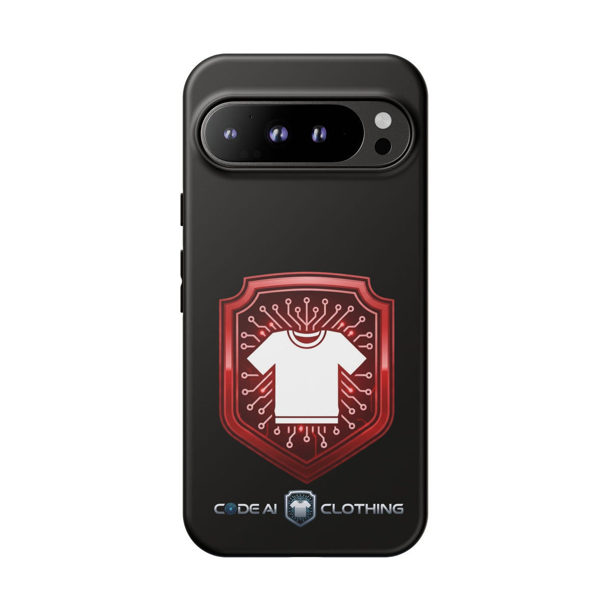Red and White Code Case