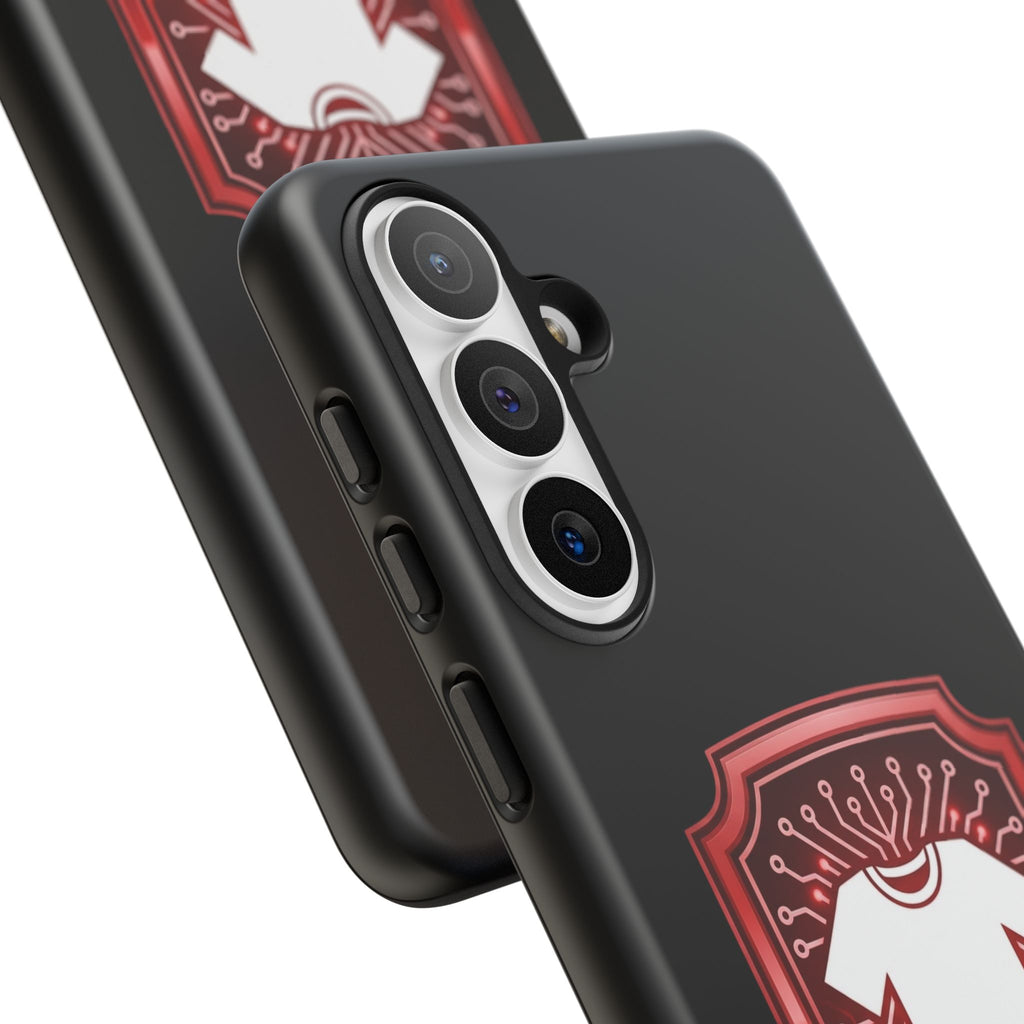 Red and White Code Case