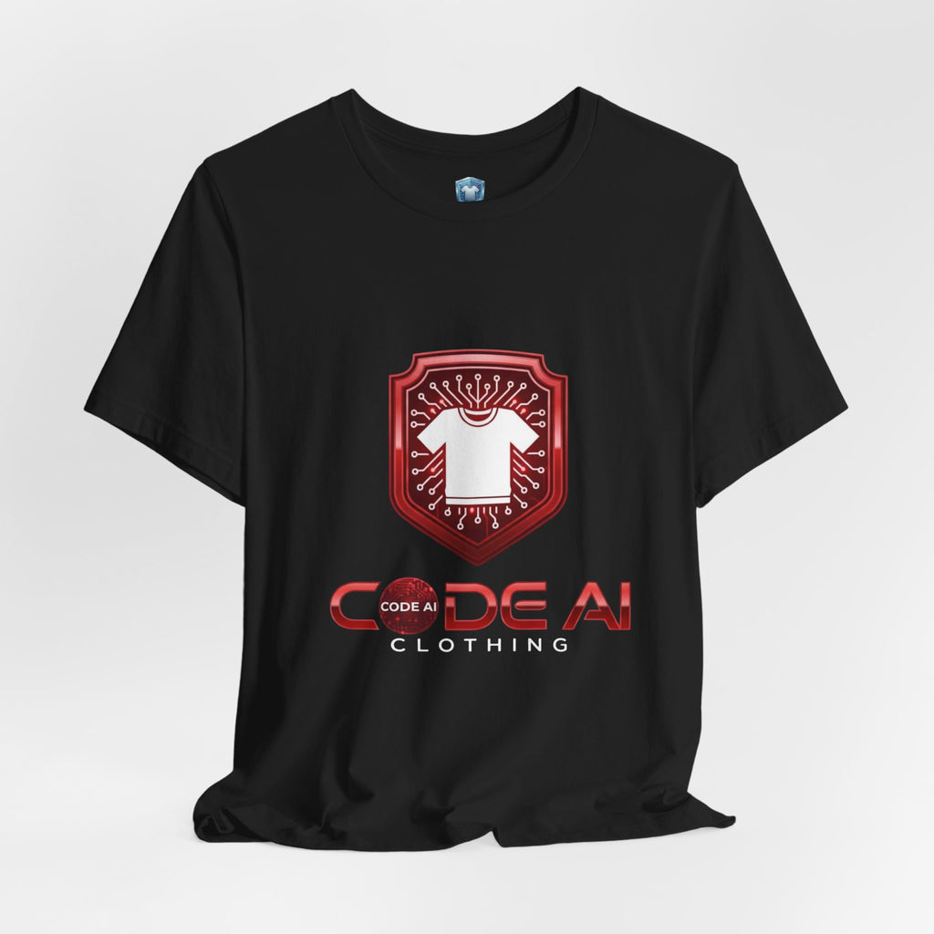 Red and white CodeAiclothing