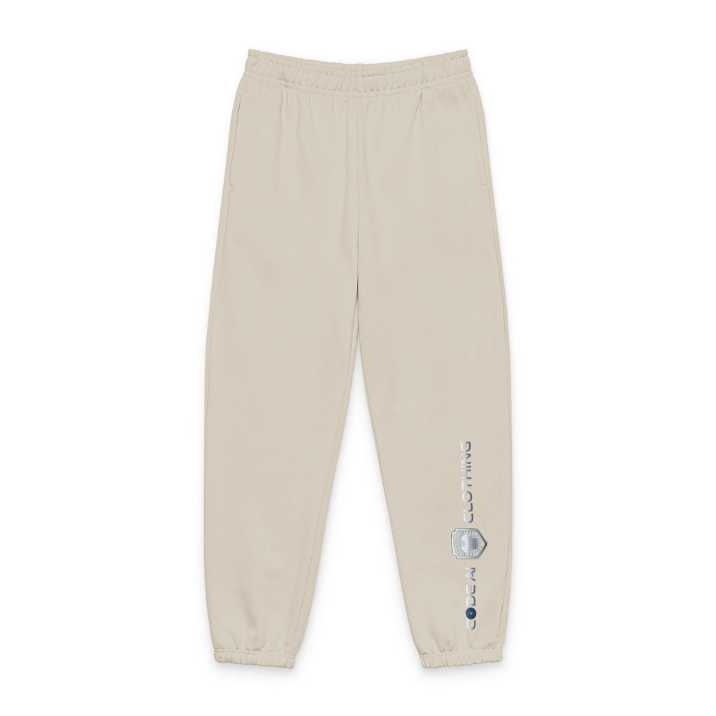 codeaiclothing Phase Sweatpants — Neutral Cozy Graphic Joggers