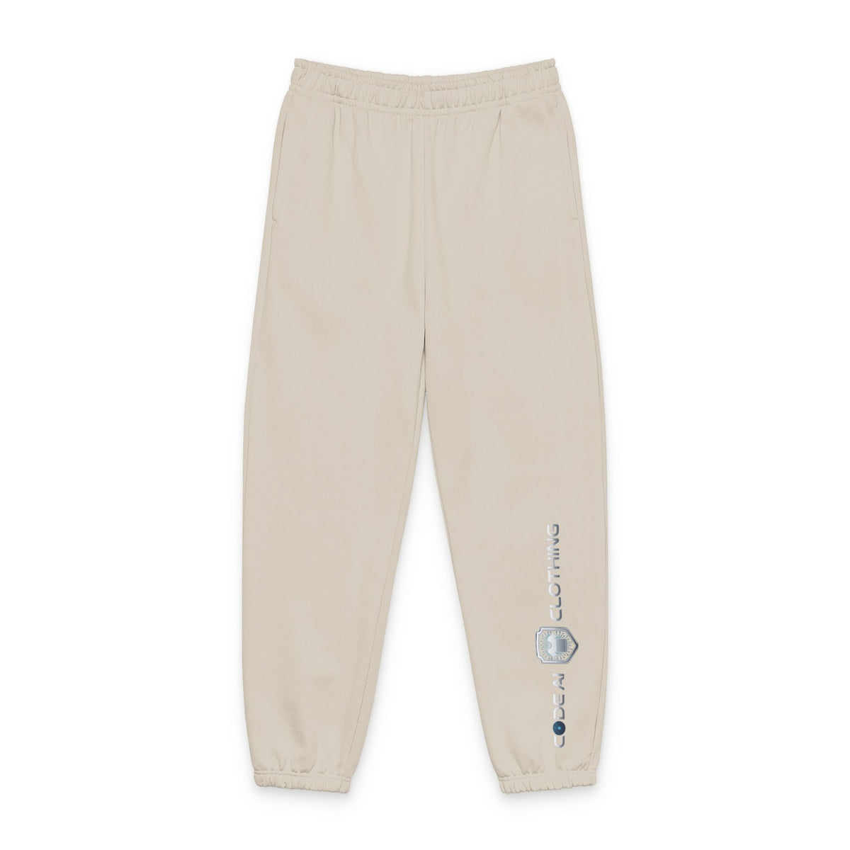 codeaiclothing Phase Sweatpants — Neutral Cozy Graphic Joggers