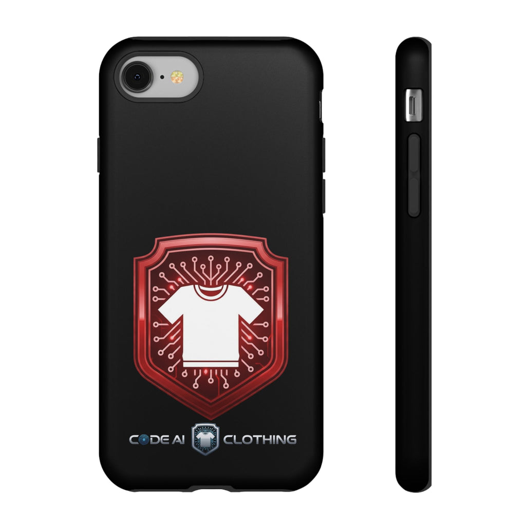 Red and White Code Case