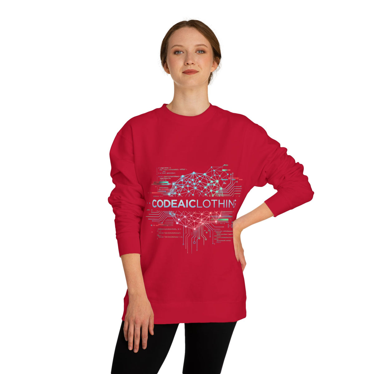 CodeAiclothing Crew Neck Sweatshirt