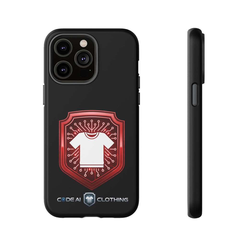 Red and White Code Case