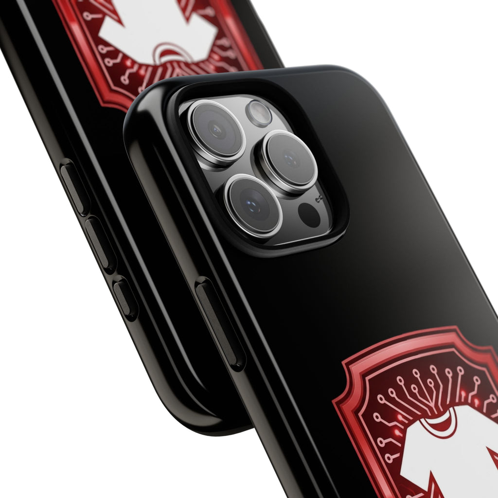 Red and White Code Case