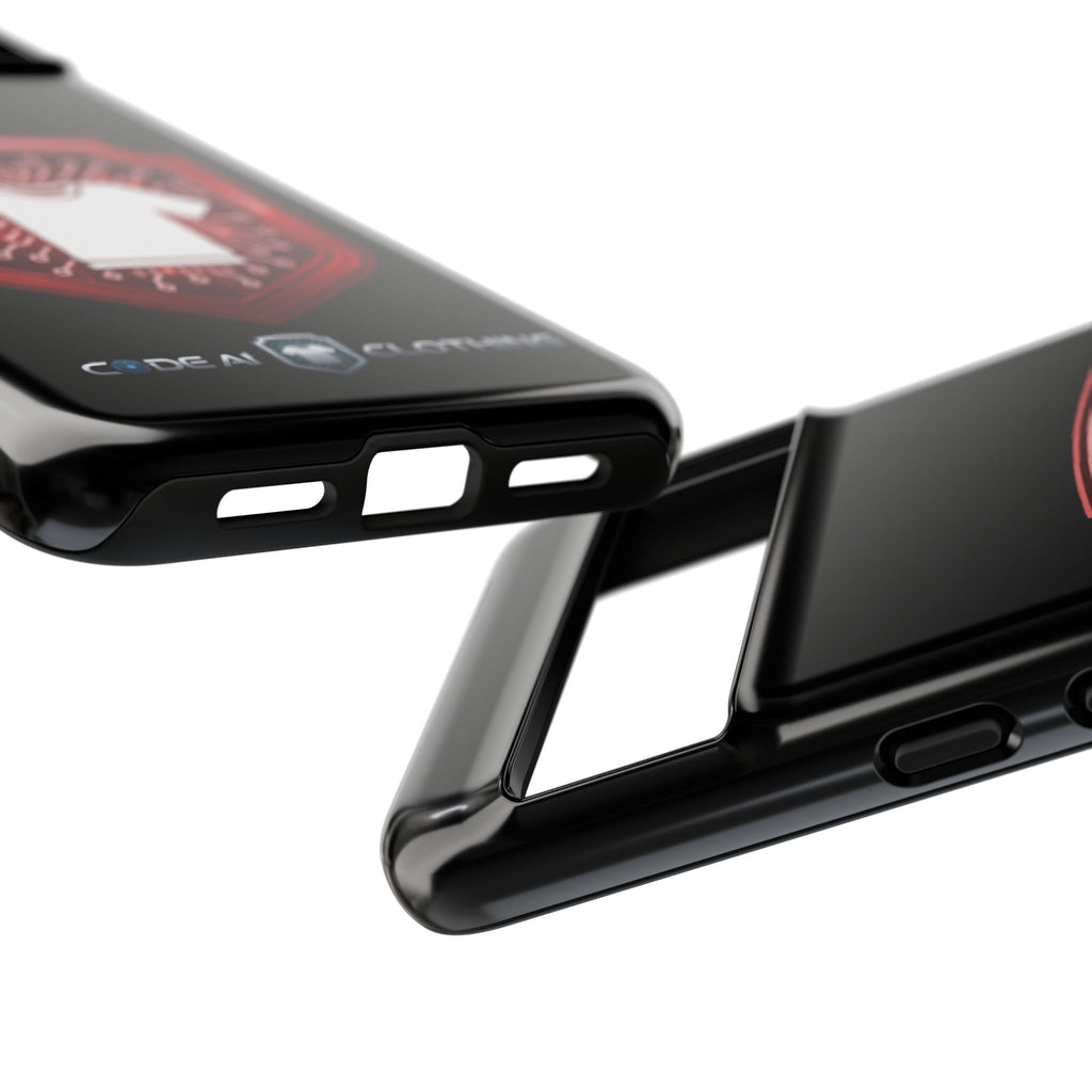 Red and White Code Case