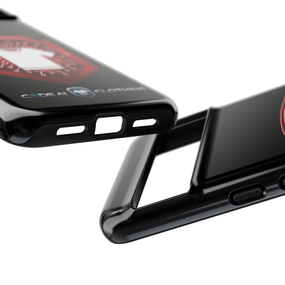 Red and White Code Case