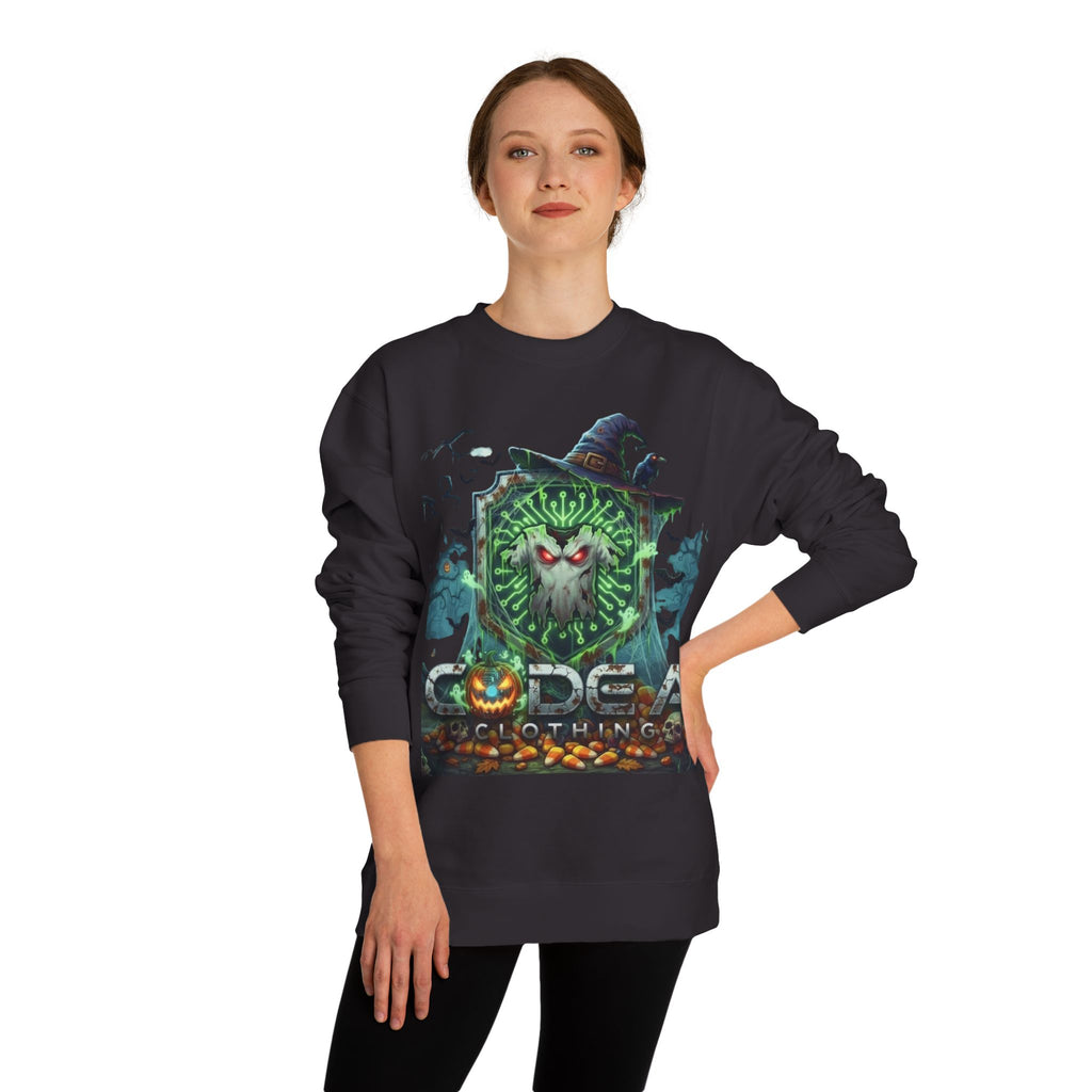 Halloween CodeAiclothing Crew Neck Sweatshirt
