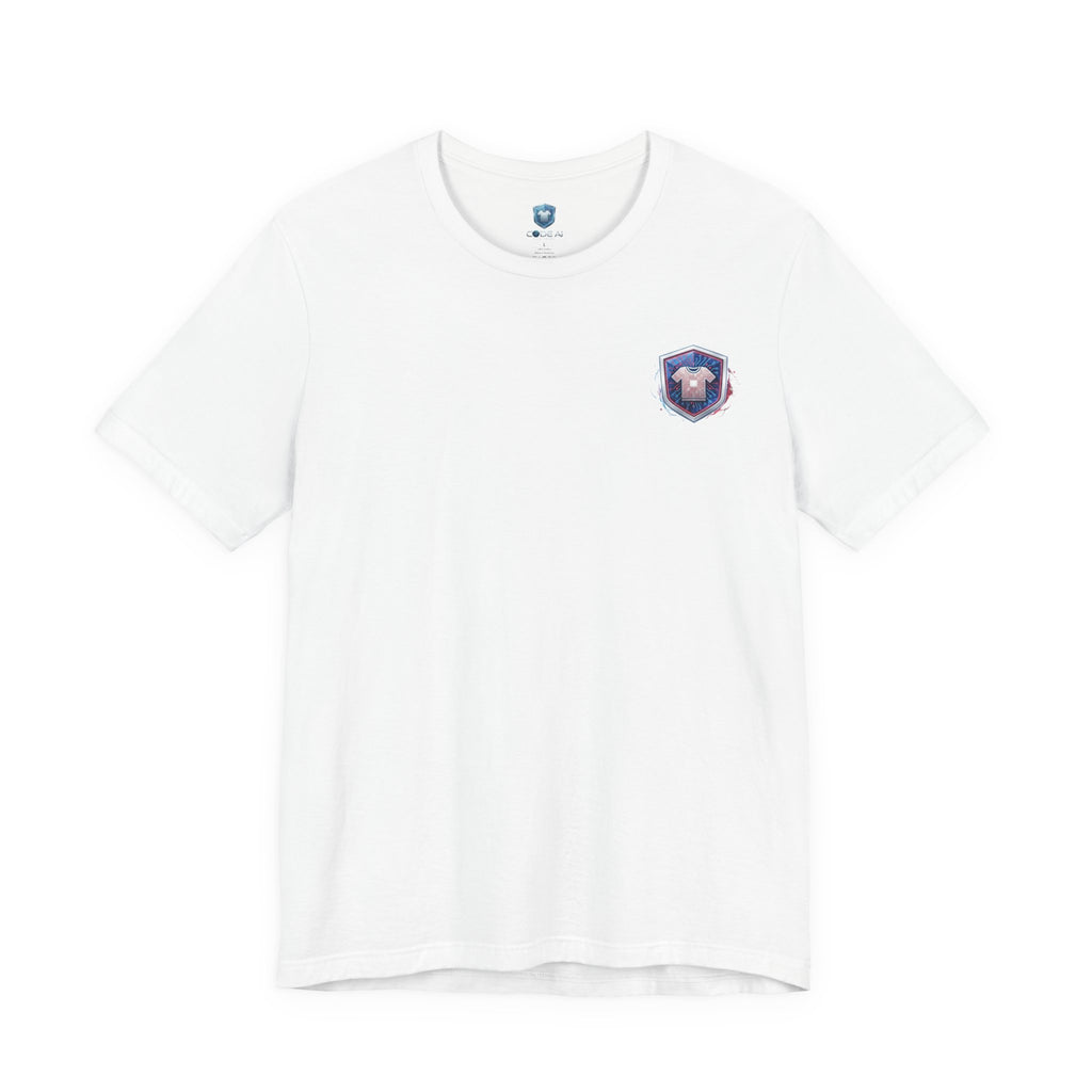 Red White and Blue Code Tee