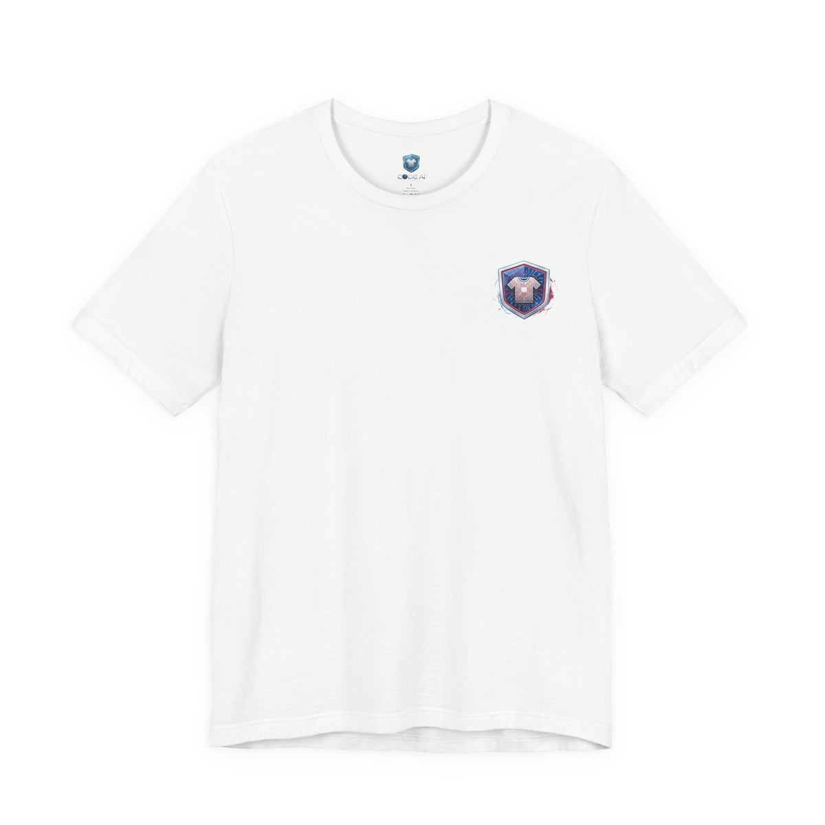 Red White and Blue Code Tee