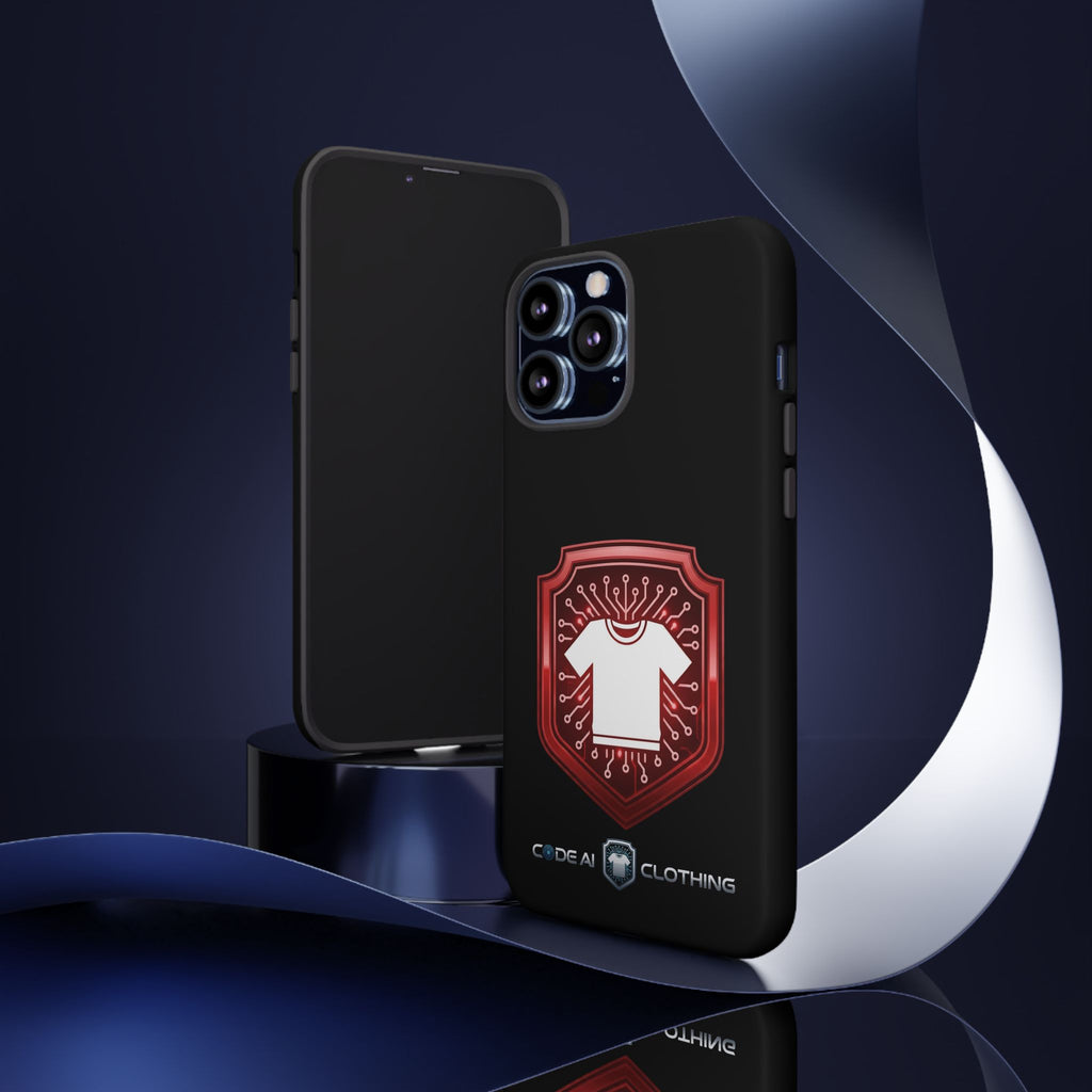 Red and White Code Case
