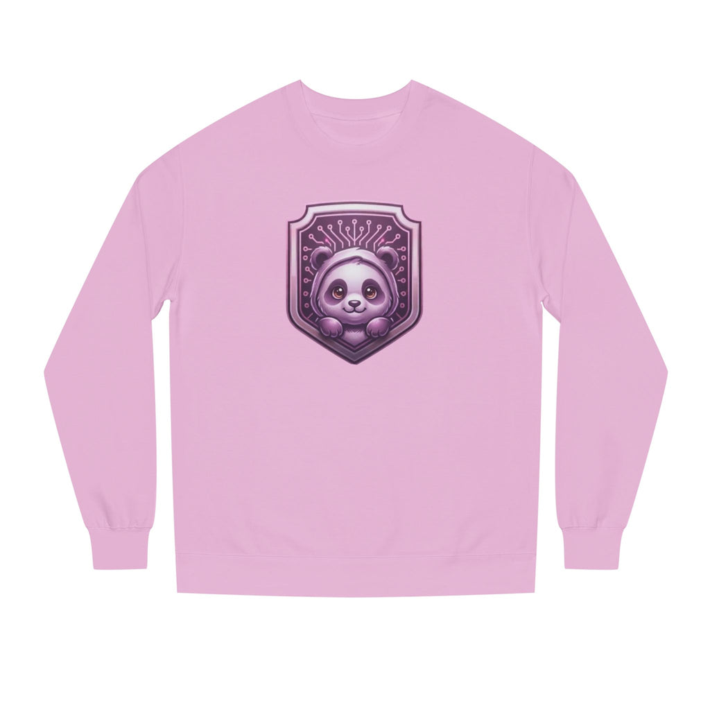 Cute panda CodeAiclothing Crew Neck Sweatshirt