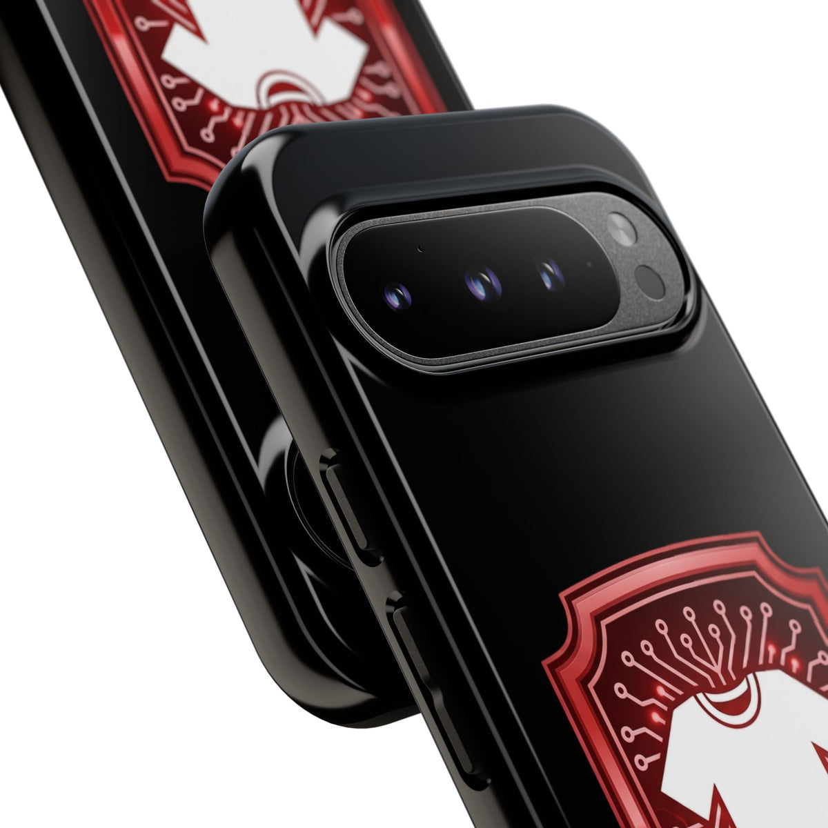 Red and White Code Case