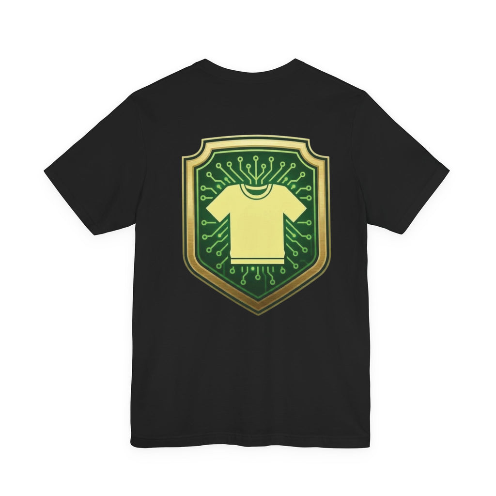 Green and yellow Short Sleeve Tee