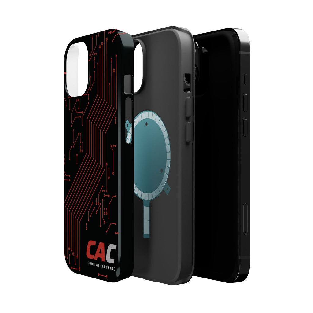 Code AI Circuit Phone Case
