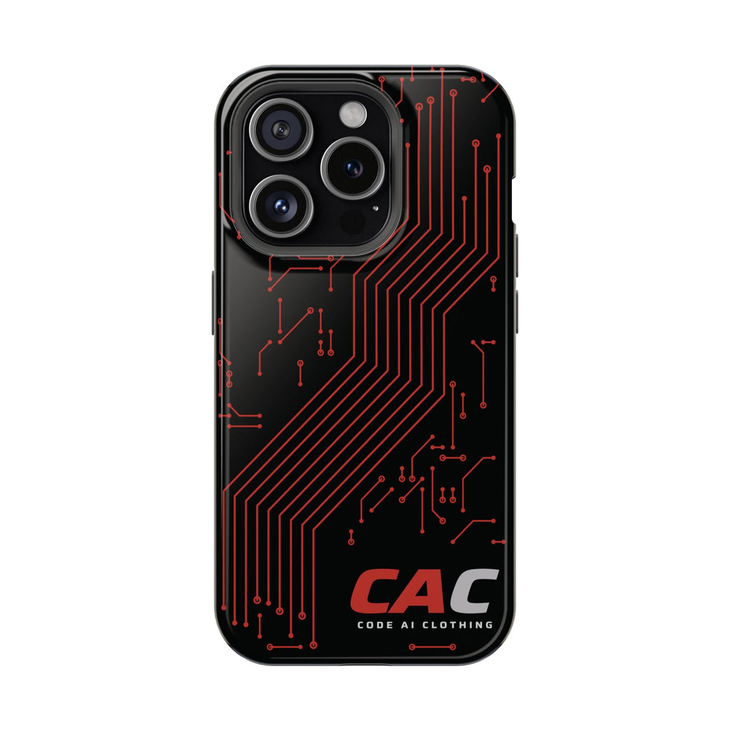 Code AI Circuit Phone Case