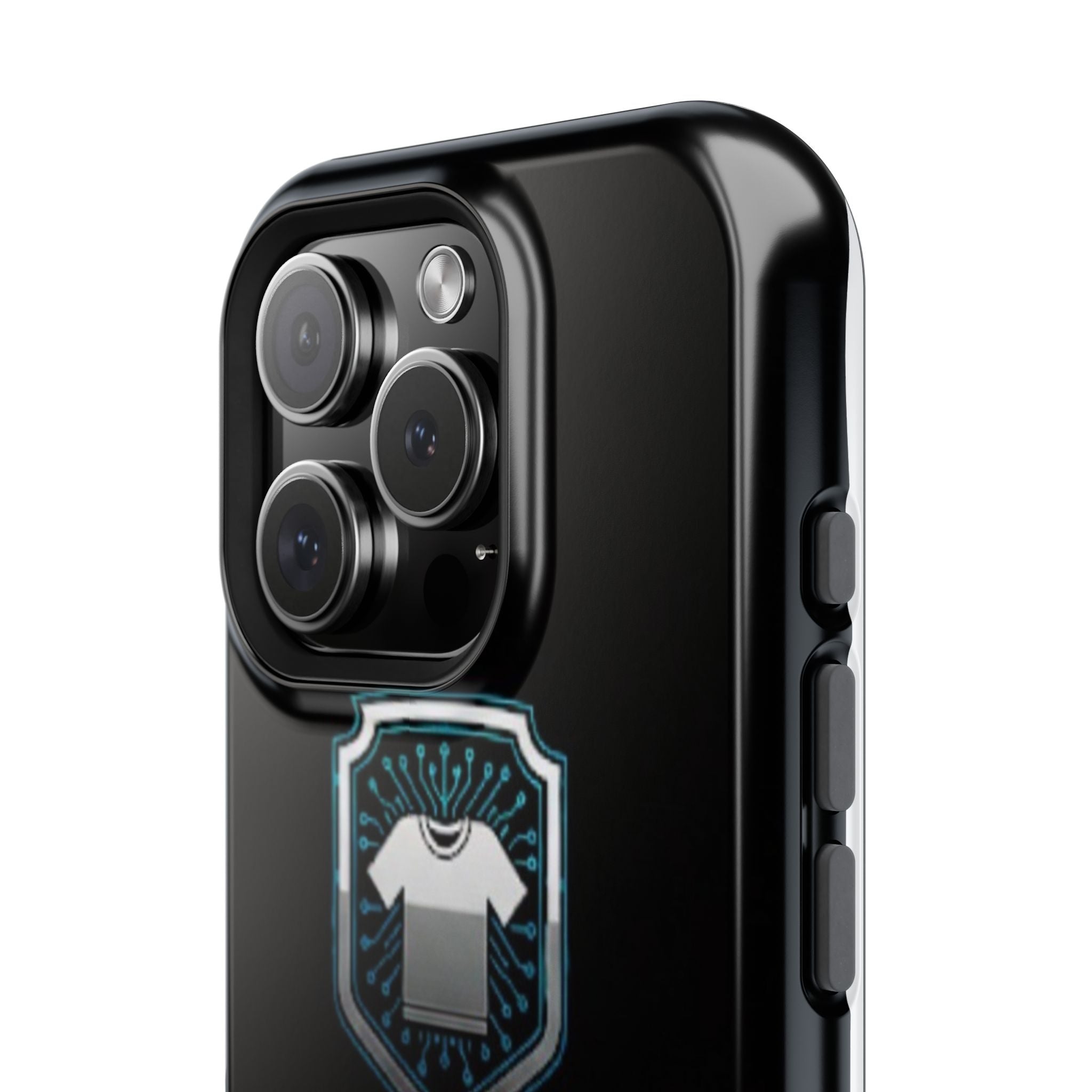 Code AI Clothing Impact-Resistant Phone Case — Tech Shield Logo