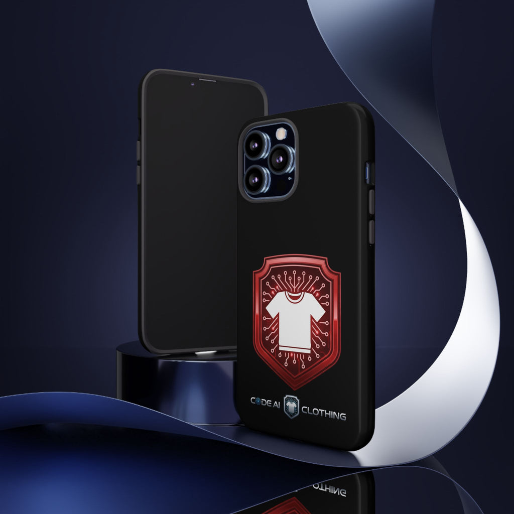 Red and White Code Case