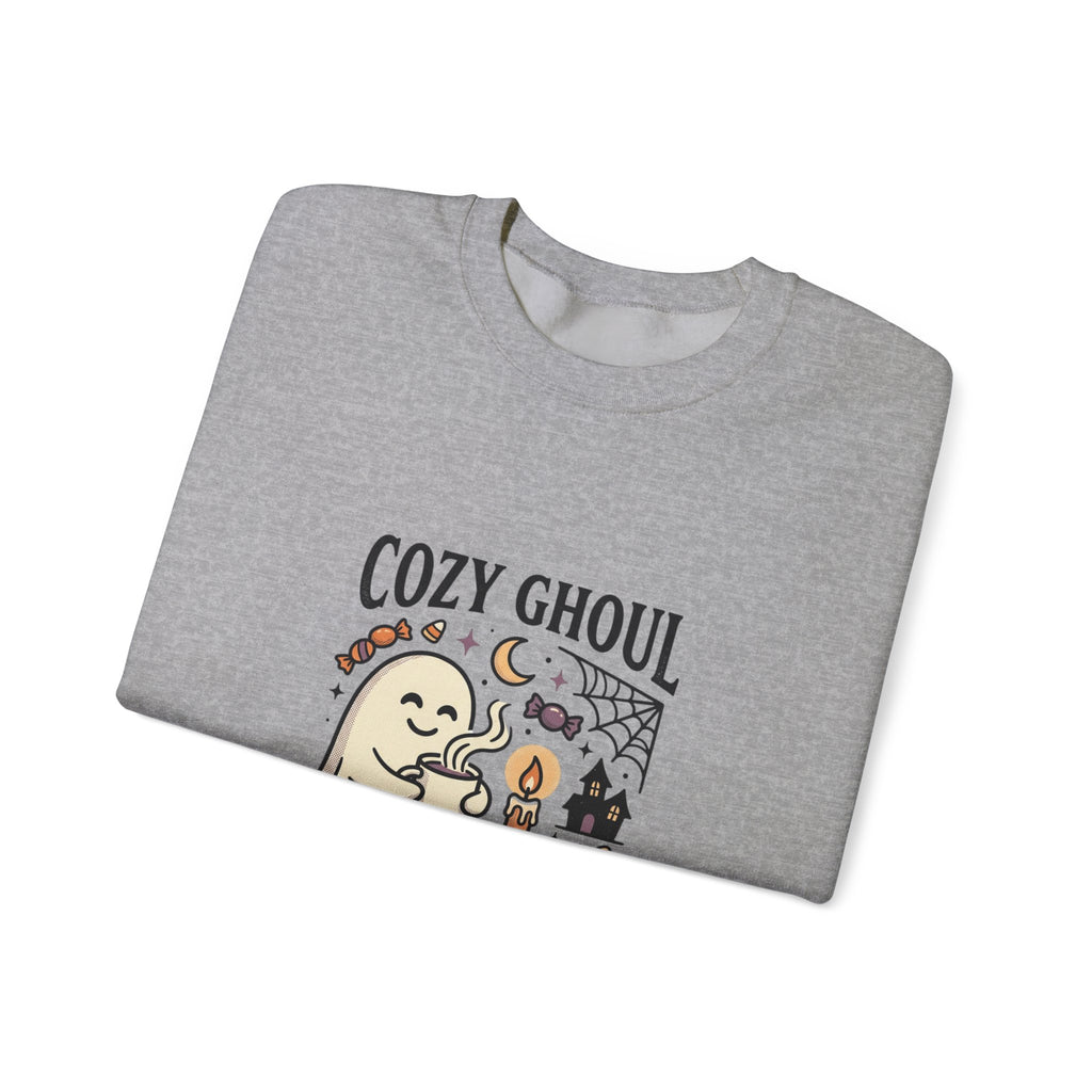 Cozy Ghoul October Nights Sweatshirt | Halloween Halloween Crewneck