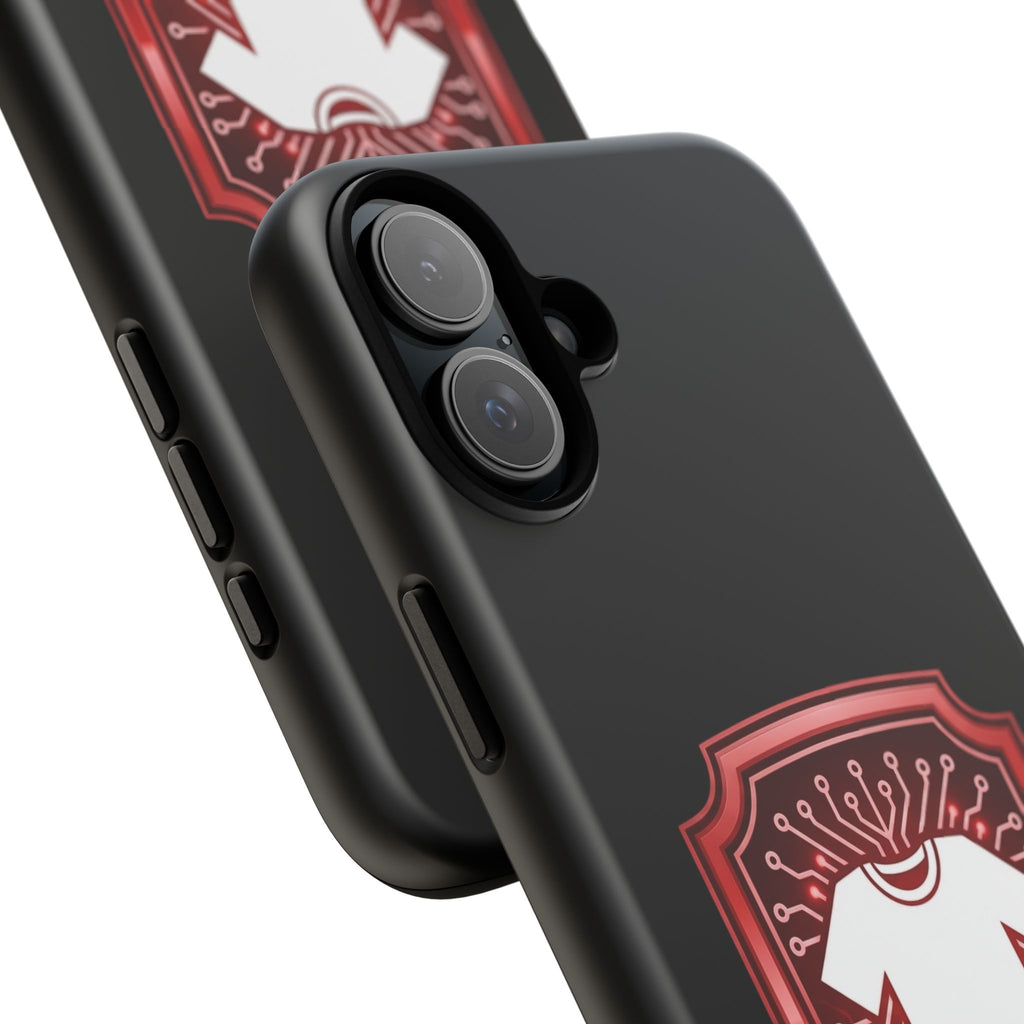 Red and White Code Case