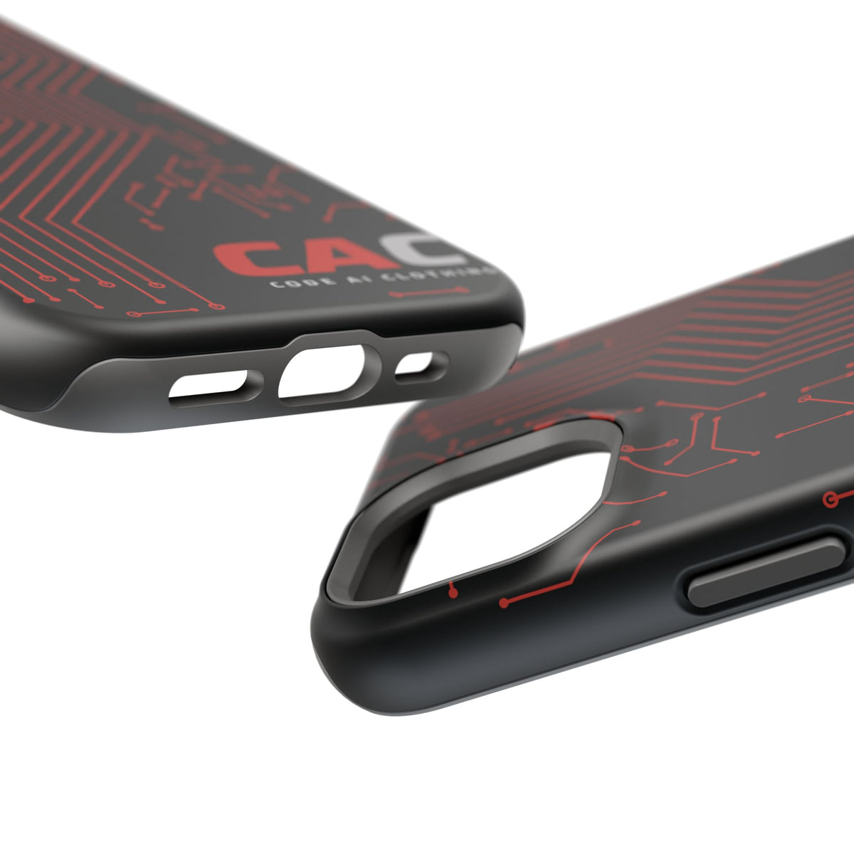 Code AI Circuit Phone Case