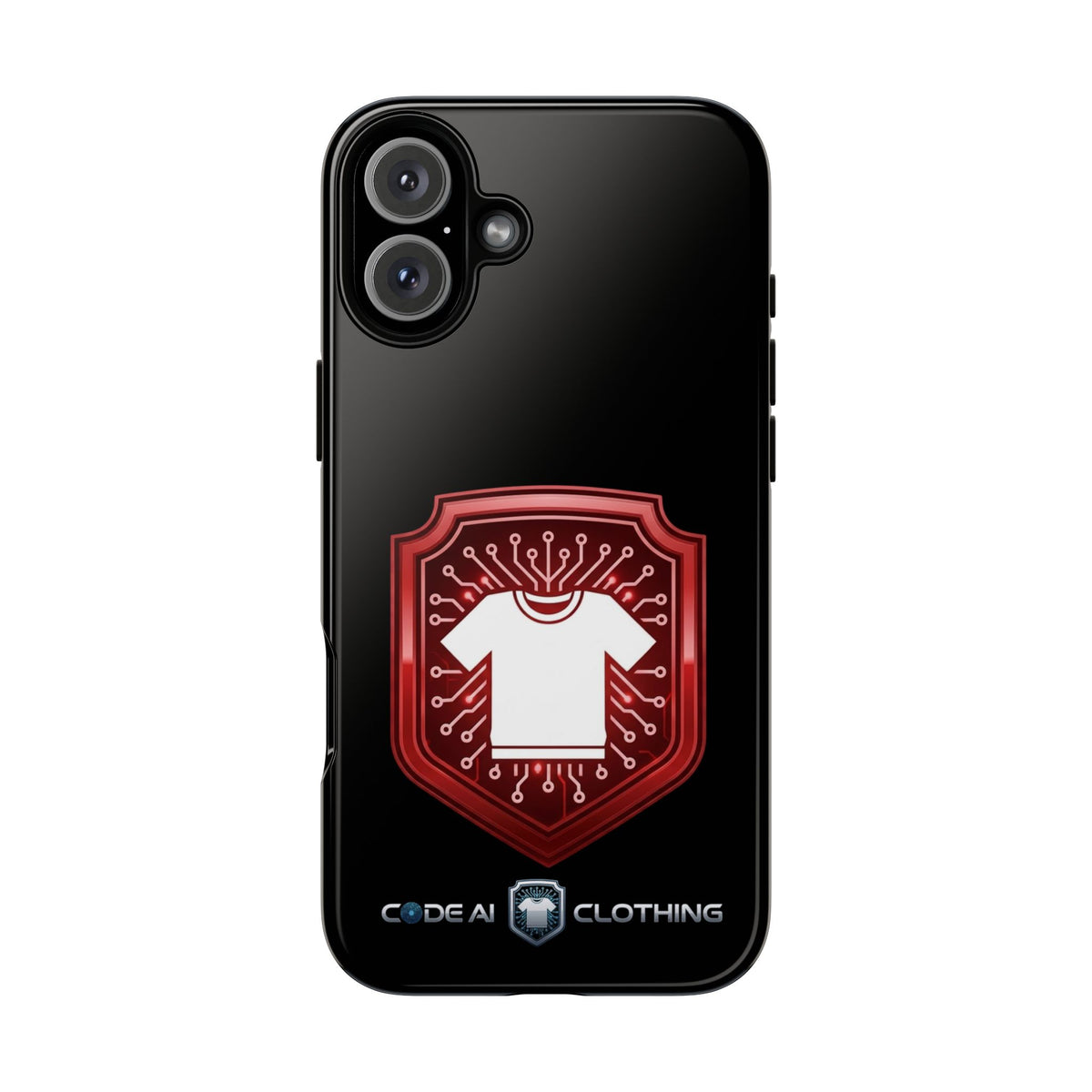 Red and White Code Case