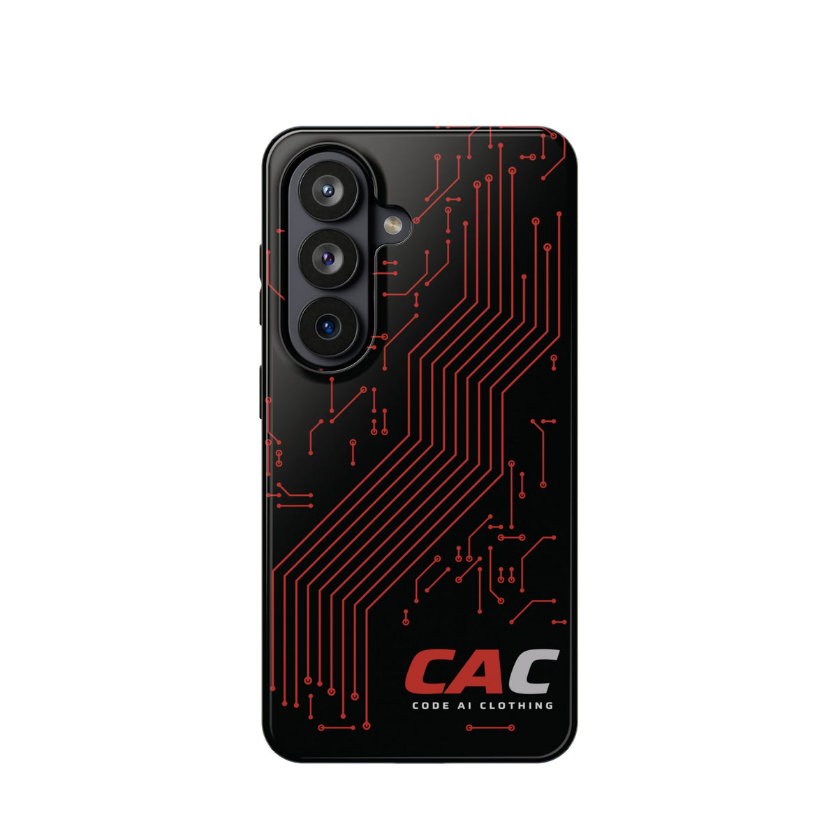 Code AI Circuit Phone Case