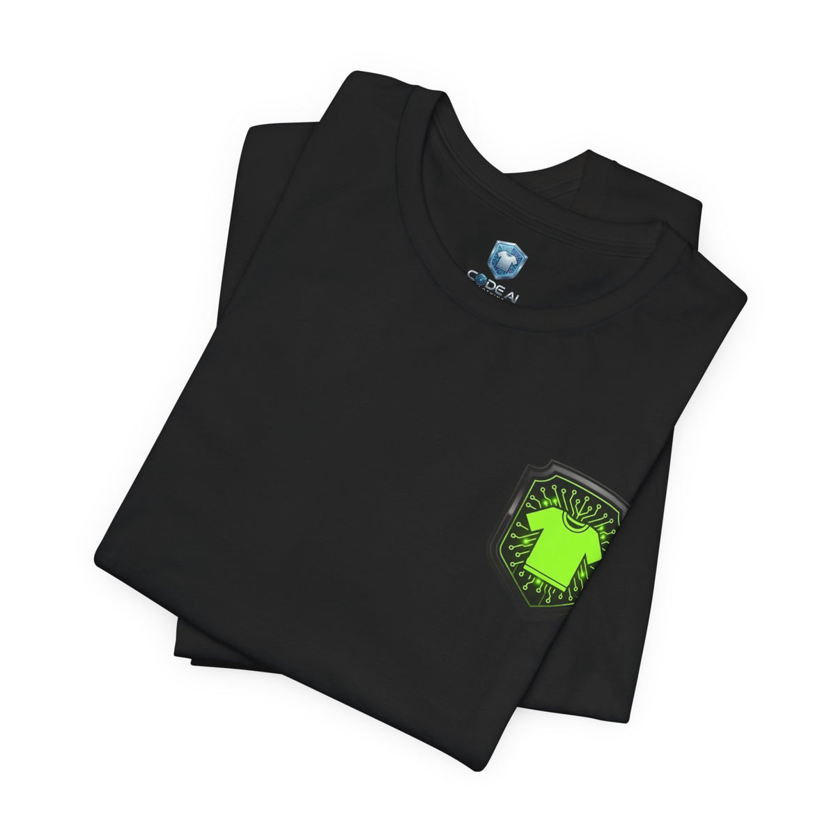 Neon Green Code Tee