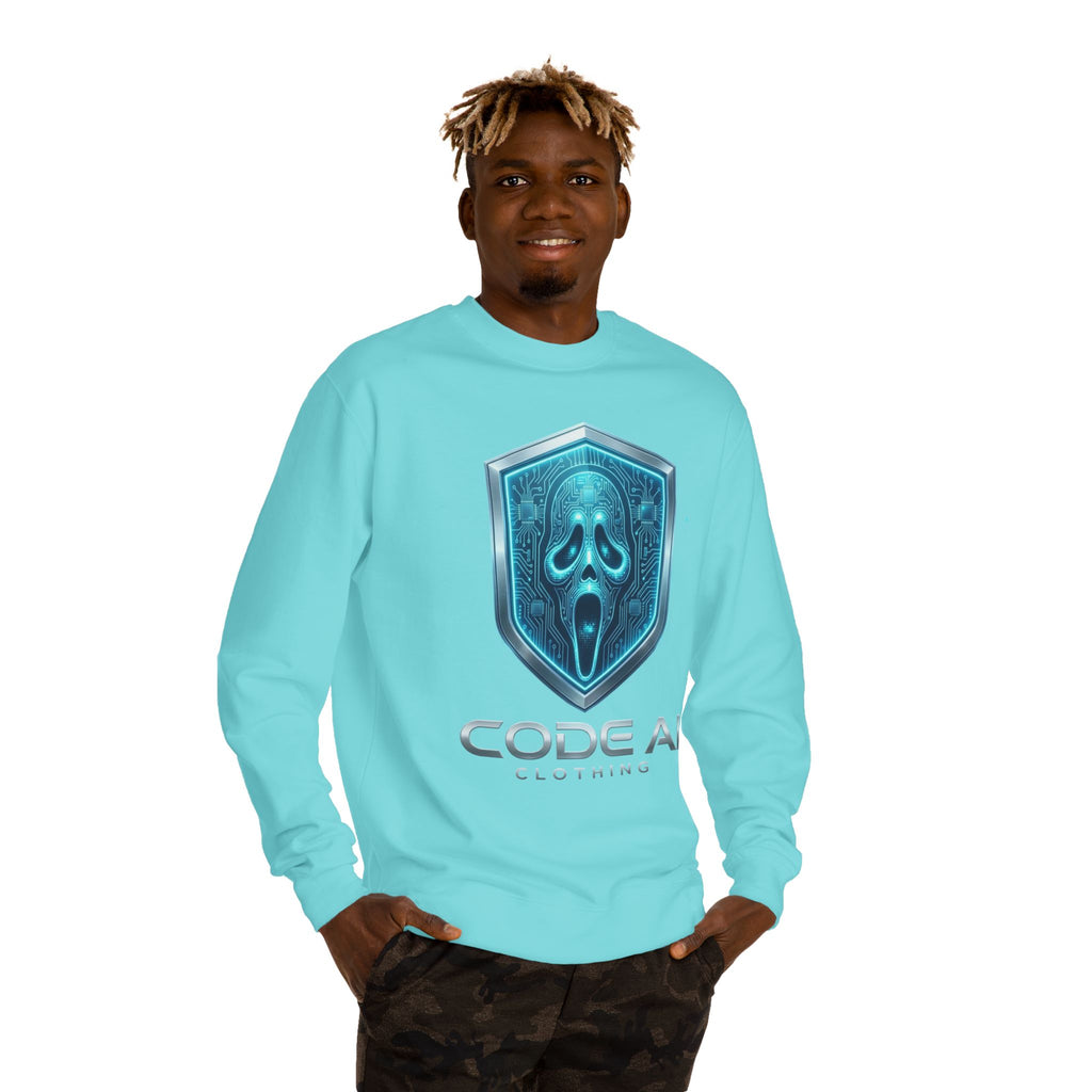 Ghost CodeAiclothing Crew Neck Sweatshirt