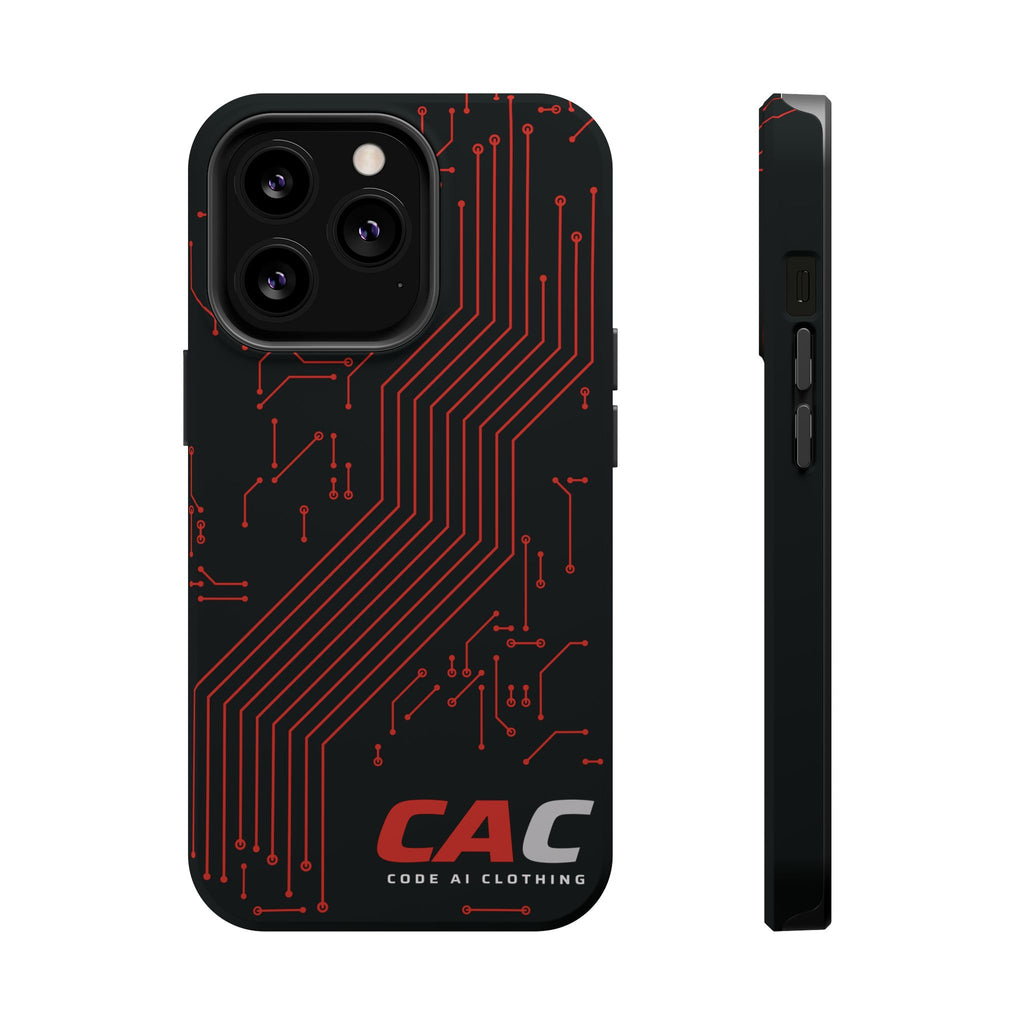 Code AI Circuit Phone Case