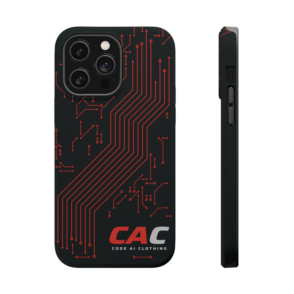 Code AI Circuit Phone Case
