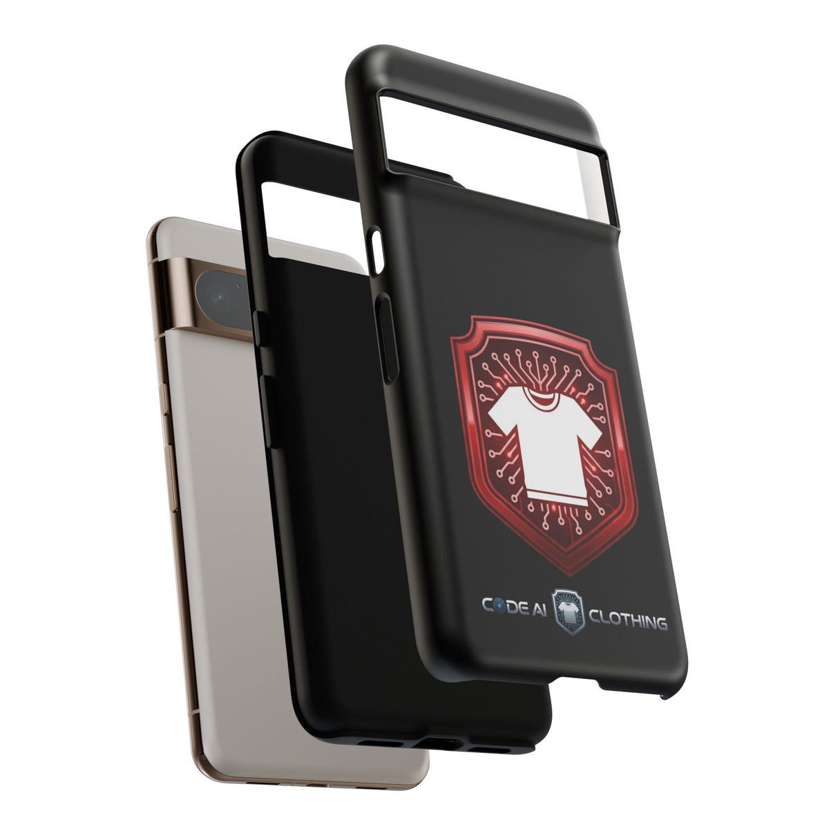 Red and White Code Case