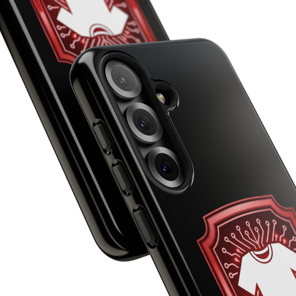 Red and White Code Case