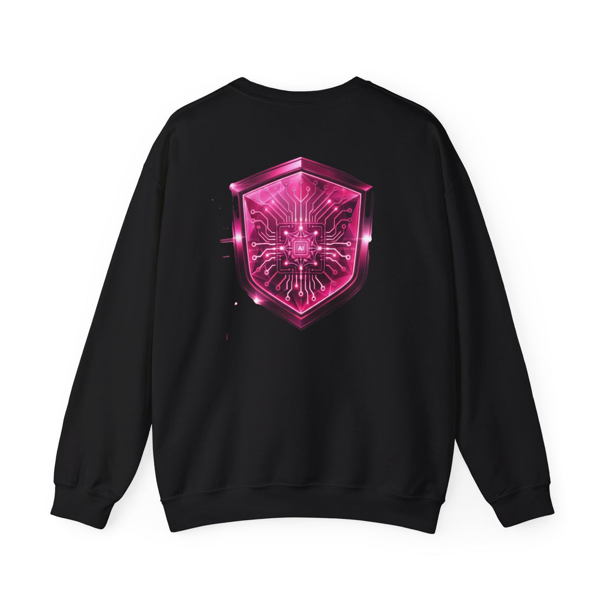 Pink shield Heavy Blend™ Crewneck Sweatshirt