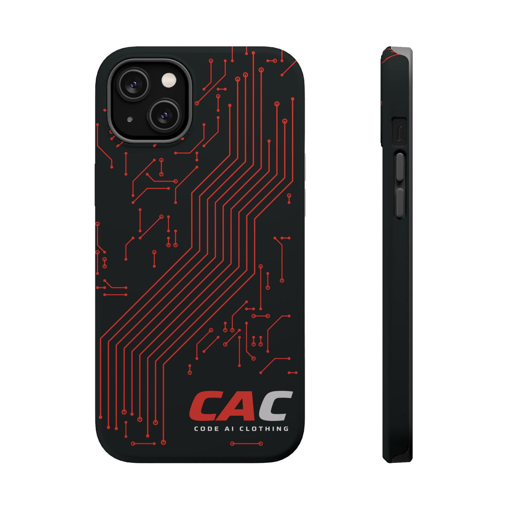 Code AI Circuit Phone Case