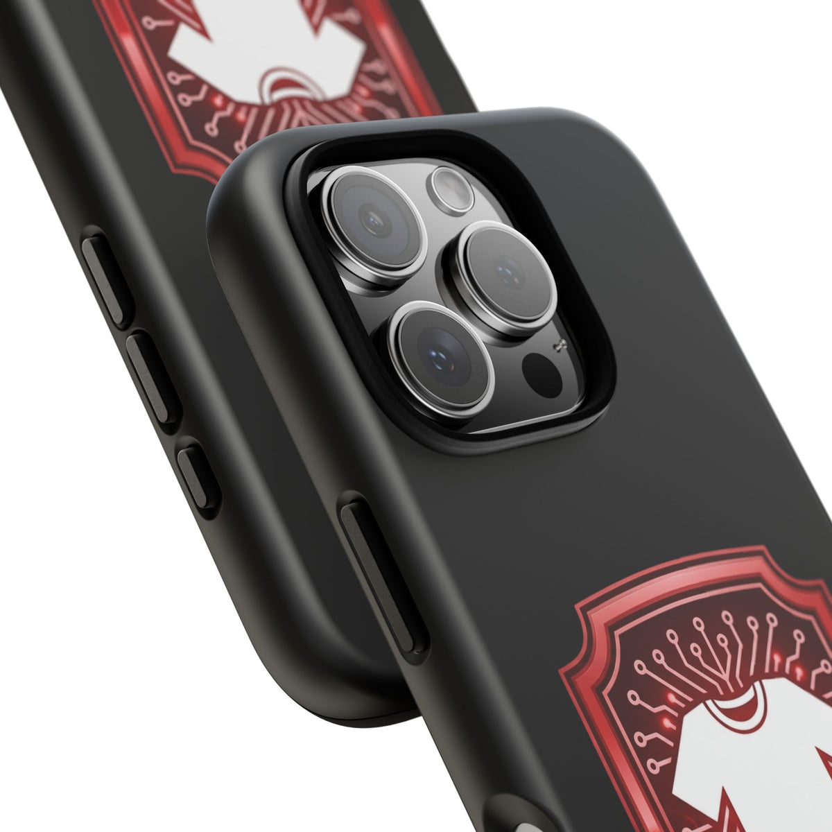 Red and White Code Case