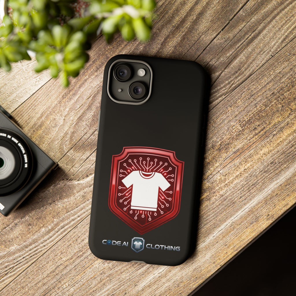 Red and White Code Case